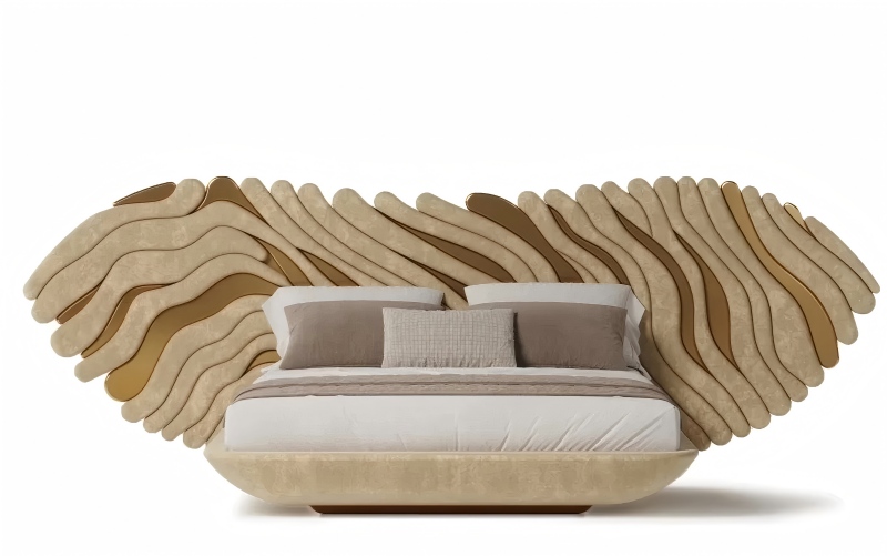 Schmetterlinge ruhen im Schlafzimmer