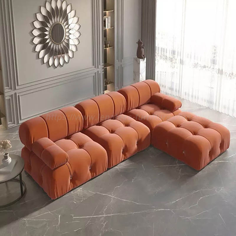 Modernes modulares Chesterfield-Sofa