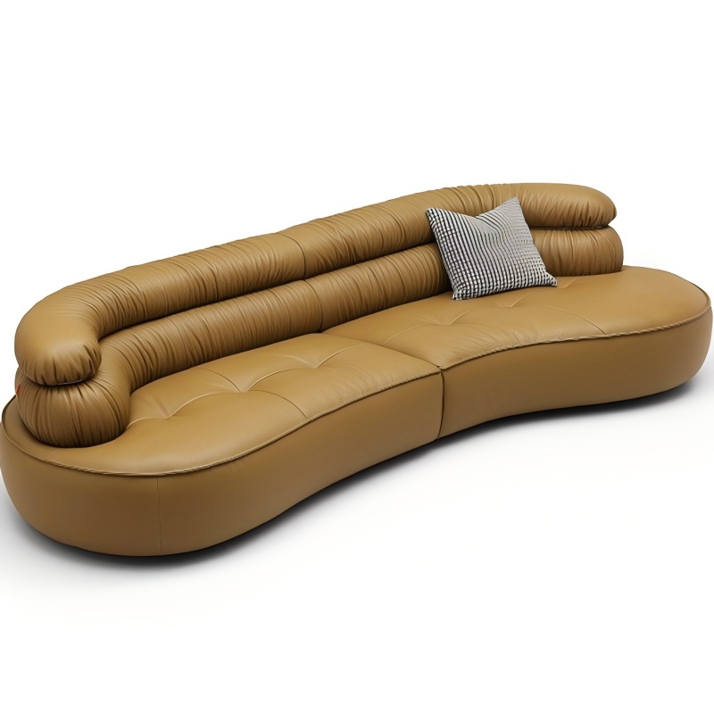 Minimalistisches Sofa mit Top-Körnern ｜ 0 druckfreies, wolkenartiges sitzendes Gefühl
